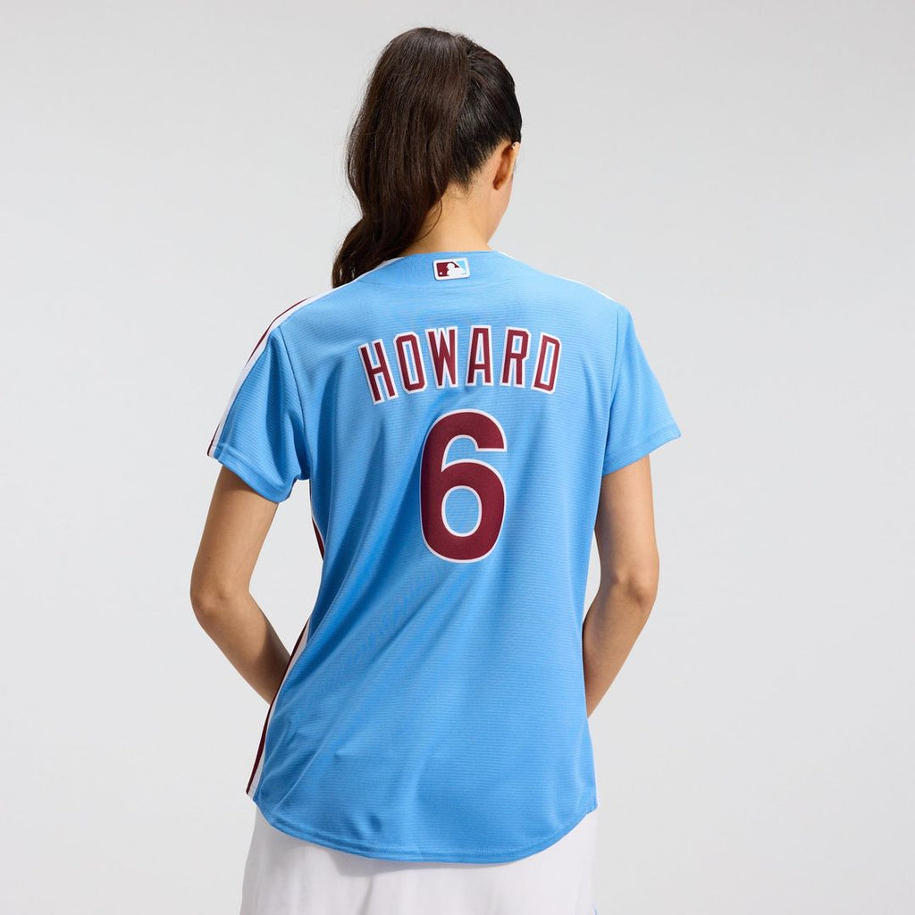 Philadelphia Phillies Ryan Howard Women's Replica Jersey — Light Blue