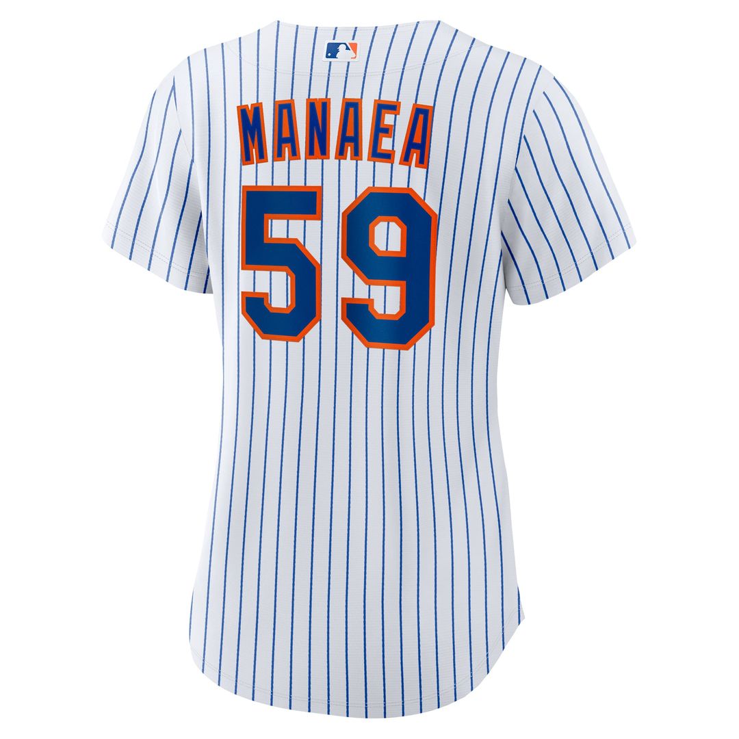 New York Mets Sean Manaea Women's Home Replica Jersey — White