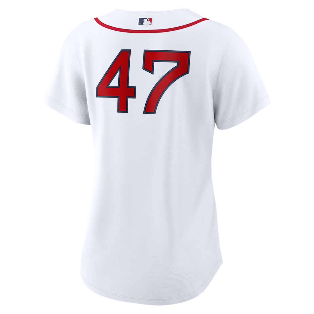 Boston Red Sox Jovani Moran Women's Home Replica Jersey — White