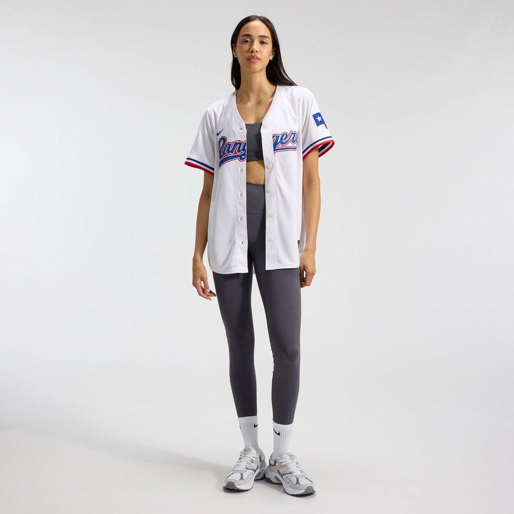 Texas Rangers Women's Home Limited Jersey — White