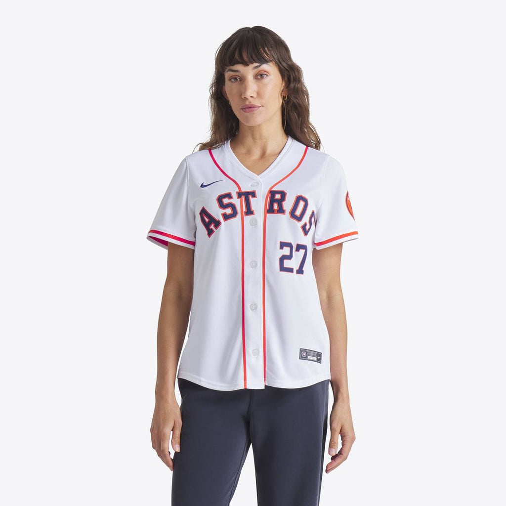 Houston Astros Jose Altuve Women's Home Limited Jersey — White