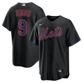 New York Mets Brandon Nimmo Alternate Replica Jersey — Black