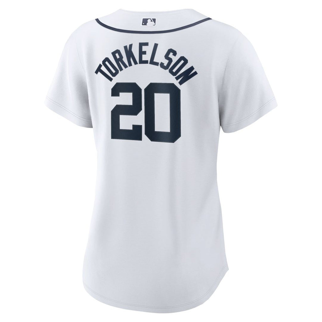 Detroit Tigers Spencer Torkelson Women's Home Replica Jersey — White