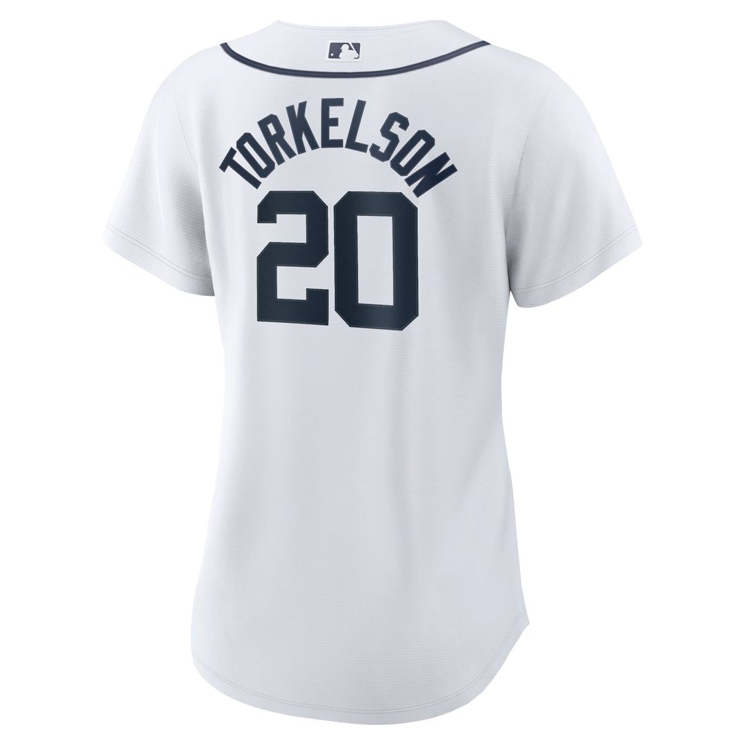 Detroit Tigers Spencer Torkelson Women's Home Replica Jersey — White