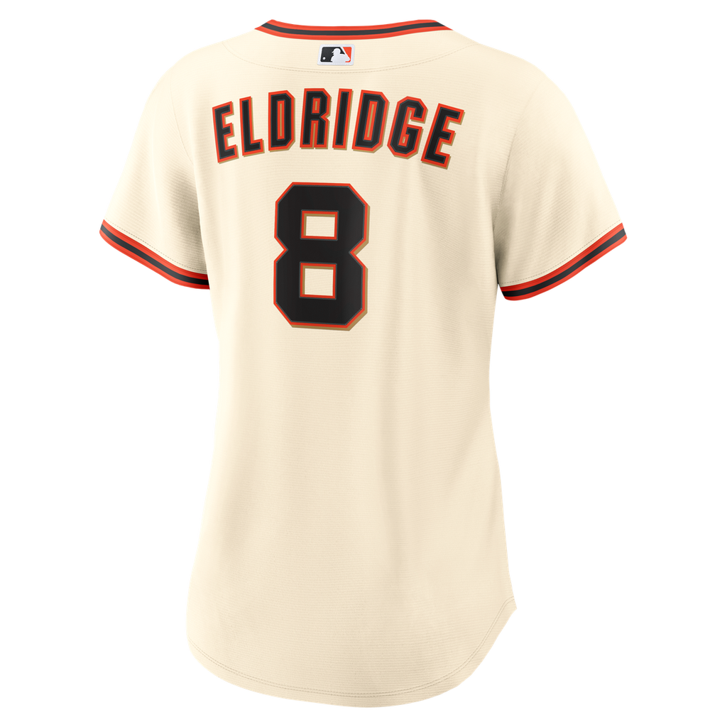 San Francisco Giants Bryce Eldridge Women's Home Replica Jersey — Cream