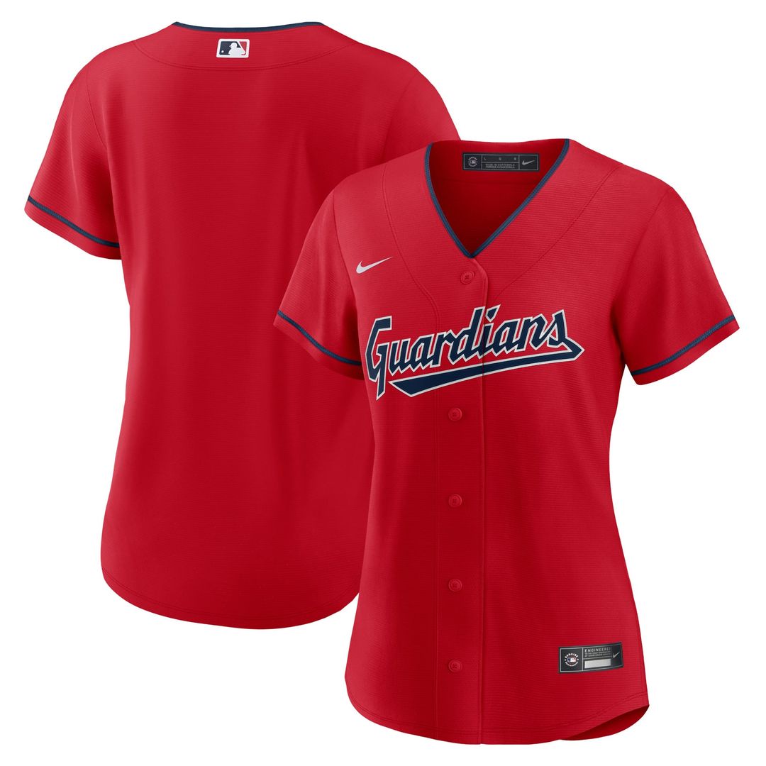 Cleveland Guardians Women's Home Replica Team Jersey — White
