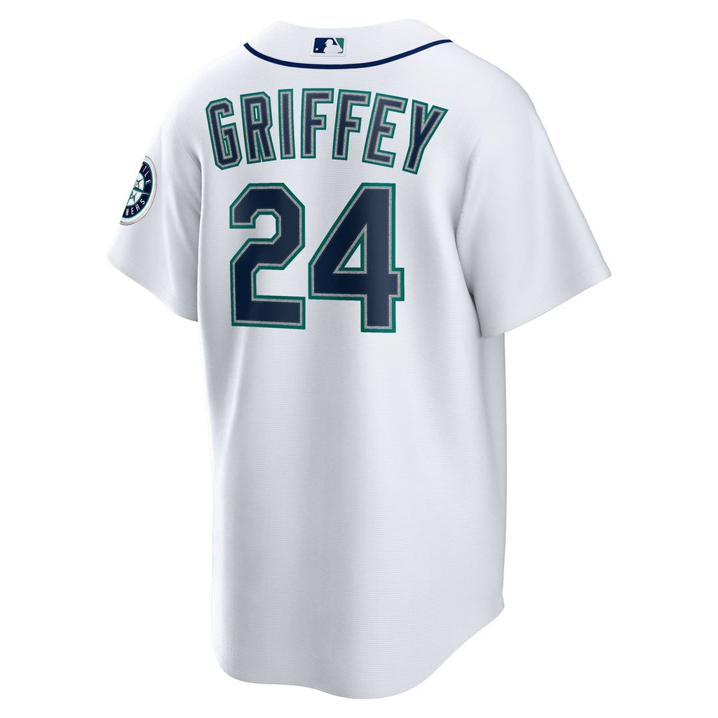 Seattle Mariners Ken Griffey Jr. Home Replica Jersey — White