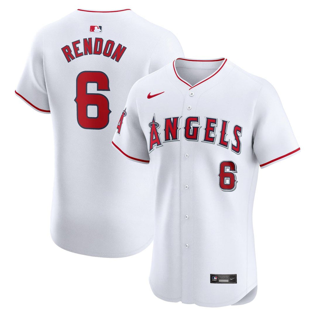 Los Angeles Angels Anthony Rendon Home Elite Jersey — White