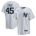 New York Yankees Gerrit Cole Home Replica Player Name Jersey — White