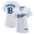 Los Angeles Dodgers Yoshinobu Yamamoto Women's 2025 World Series Champions Home Replica Jersey — White
