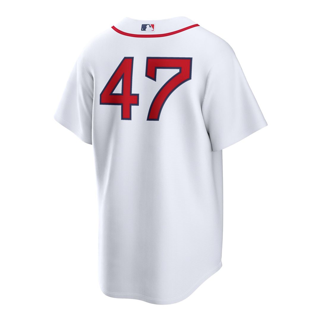 Boston Red Sox Jovani Moran Home Replica Jersey — White