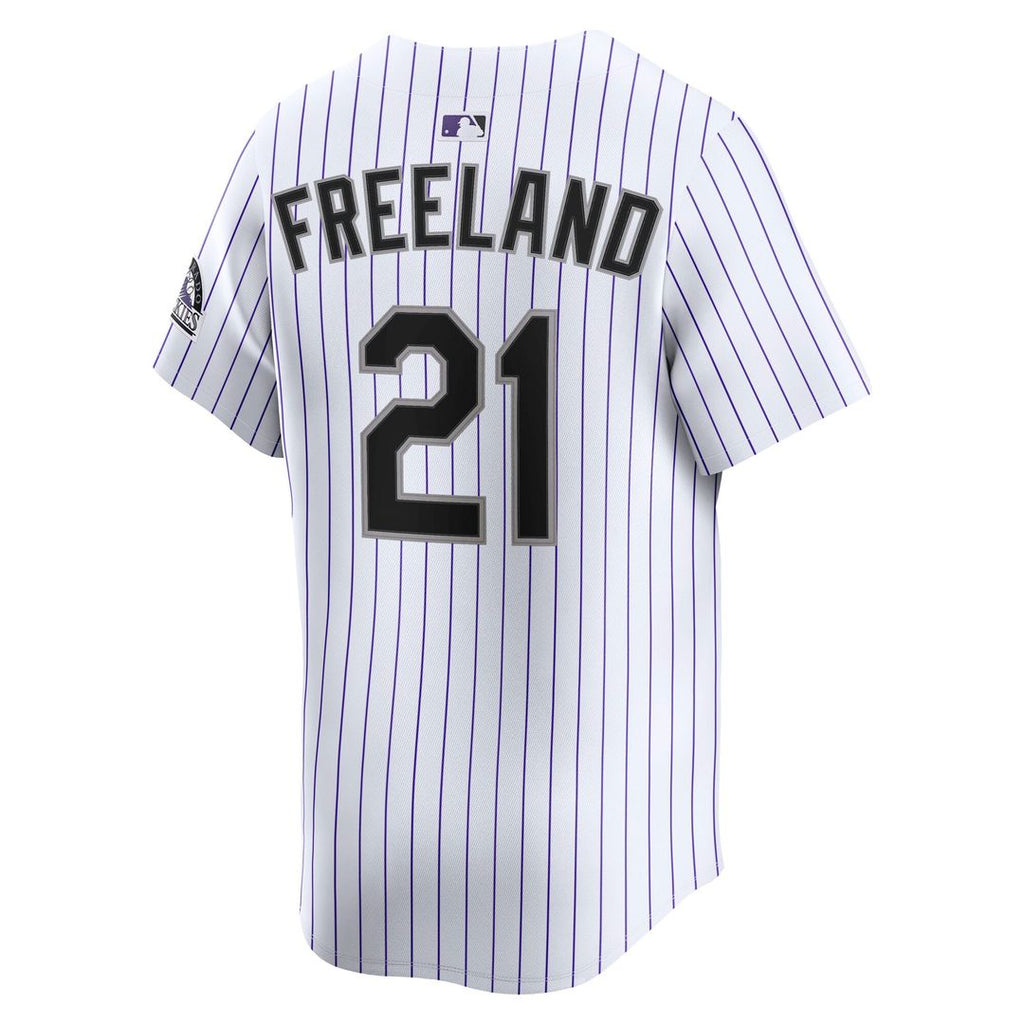 Colorado Rockies Kyle Freeland Home Limited Jersey — White