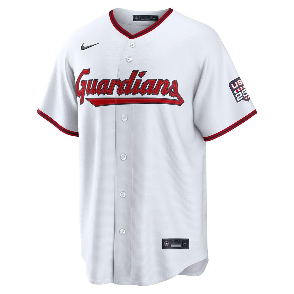 Cleveland Guardians José Ramírez USA 250 Fourth of July Home Stadium Jersey — White