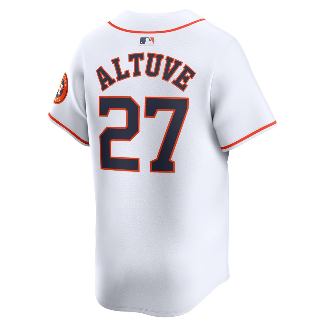 Houston Astros Jose Altuve Home Limited Jersey — White