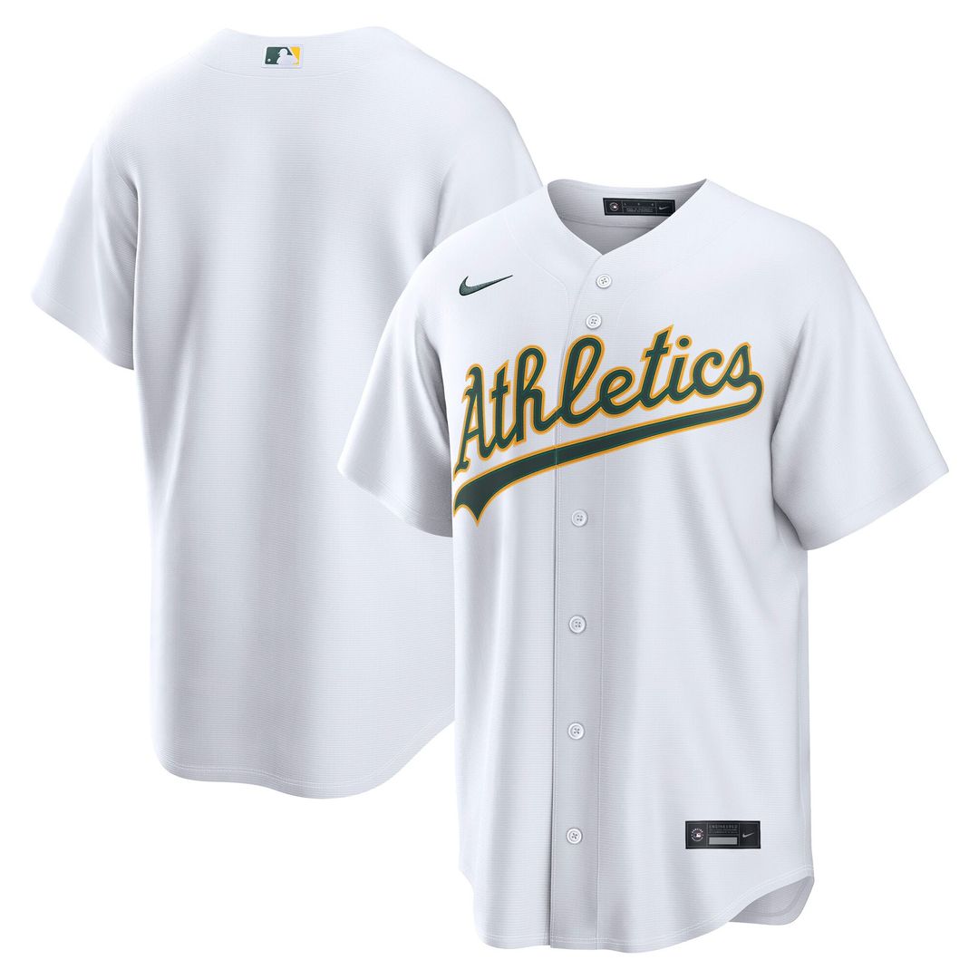 Athletics Home Replica Jersey — White