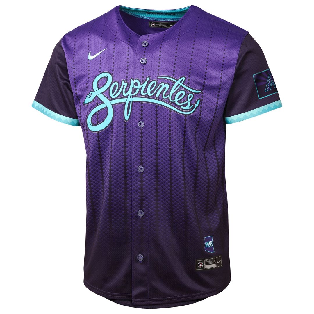 Arizona Diamondbacks Corbin Carroll Youth 2025 City Connect Limited Jersey — Purple
