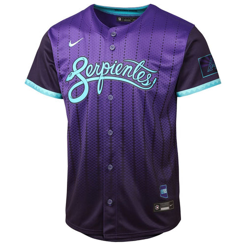 Arizona Diamondbacks Corbin Carroll Youth 2025 City Connect Limited Jersey — Purple