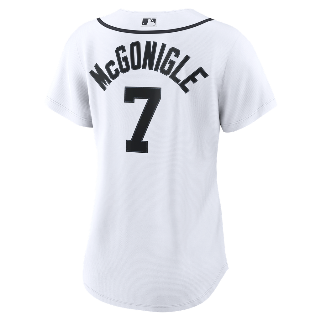 Detroit Tigers Kevin McGonigle Women's Home Replica Jersey — White