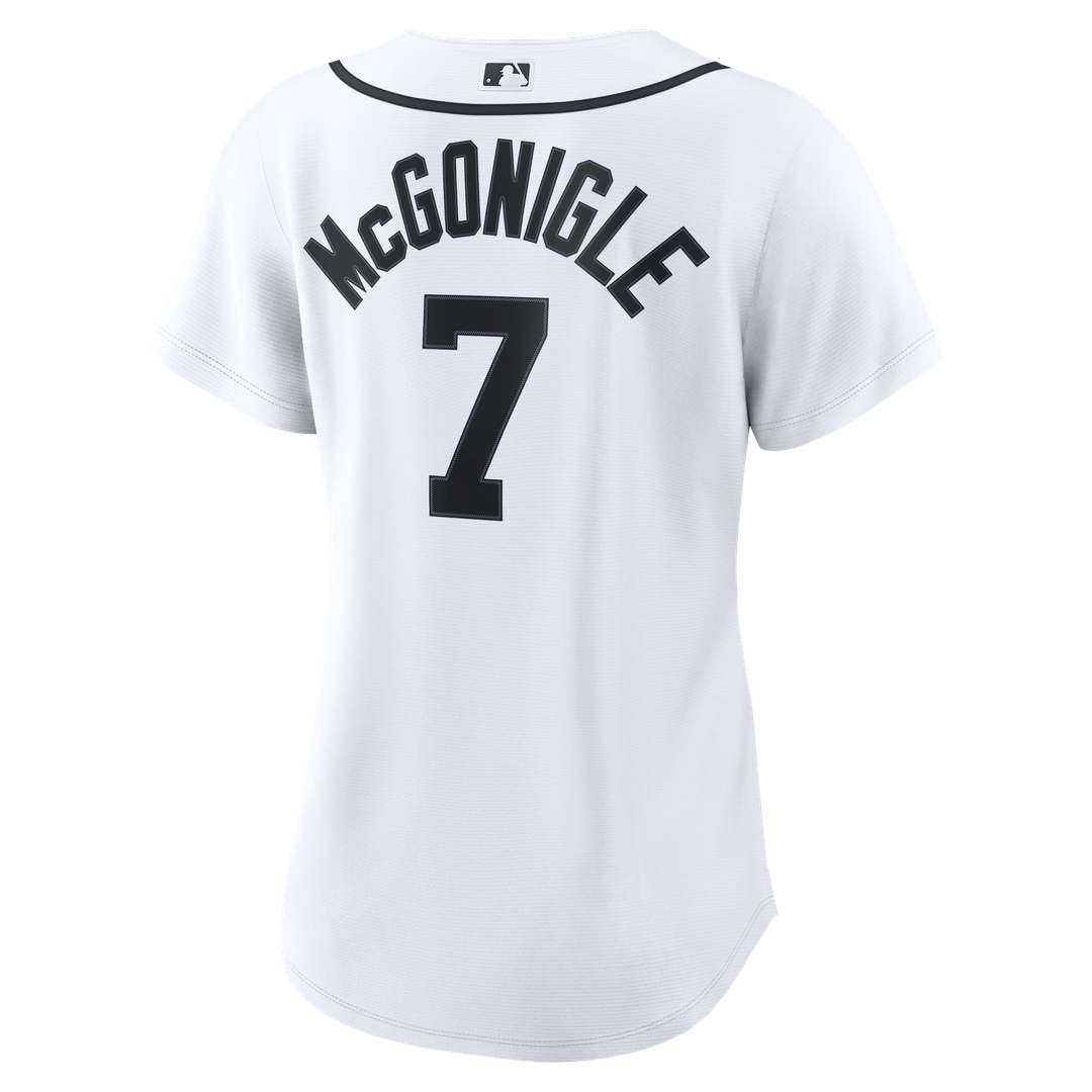 Detroit Tigers Kevin McGonigle Women's Home Replica Jersey — White