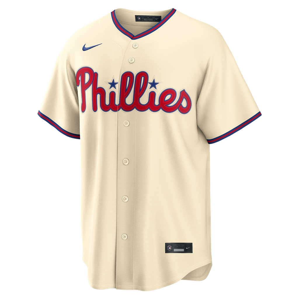 Philadelphia Phillies Alternate Replica Jersey — Cream
