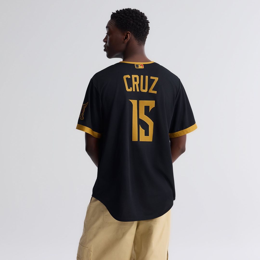 Pittsburgh Pirates Oneil Cruz 2026 City Connect Stadium Jersey — Black