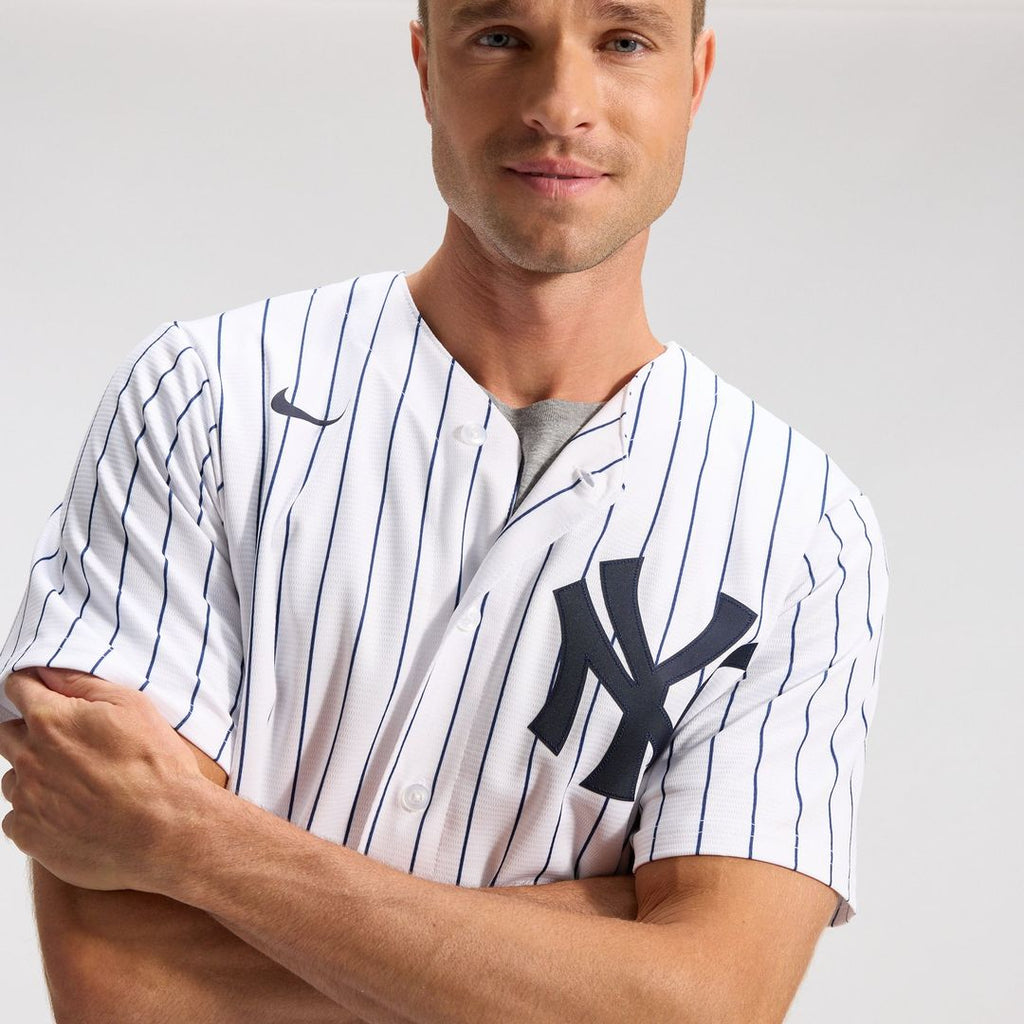 New York Yankees Home Replica Team Jersey — White