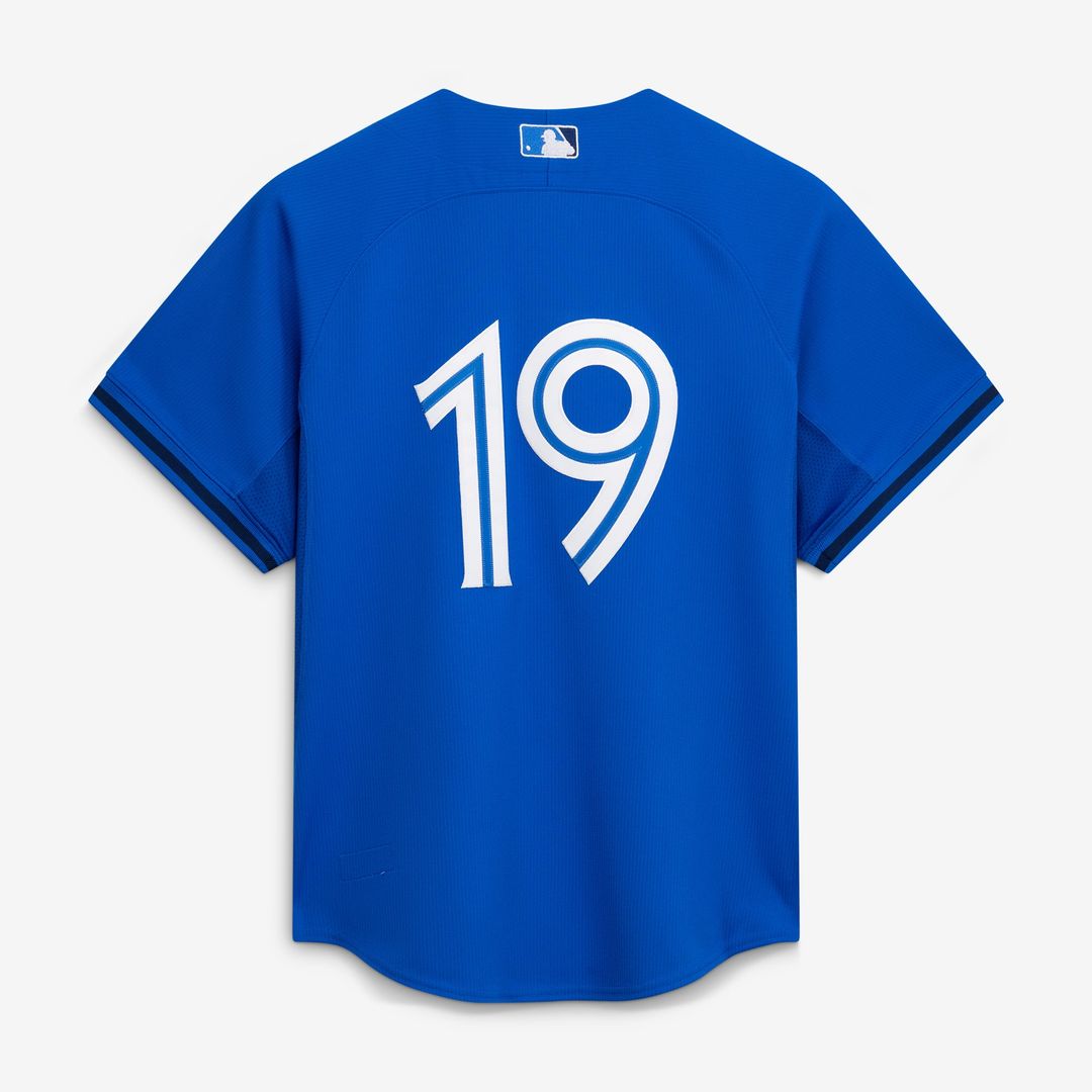 Toronto Blue Jays Jose Bautista Authentic Batting Practice Jersey — Blue
