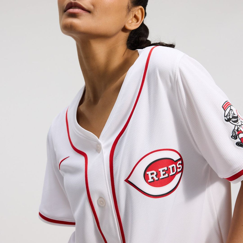 Cincinnati Reds Women's Home Limited Jersey — White