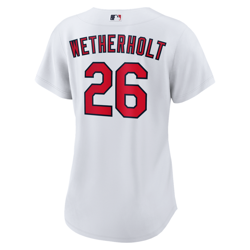 St. Louis Cardinals JJ Wetherholt Women's Home Replica Jersey — White