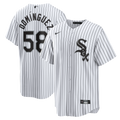 Chicago White Sox Seranthony Domínguez Home Replica Jersey — White