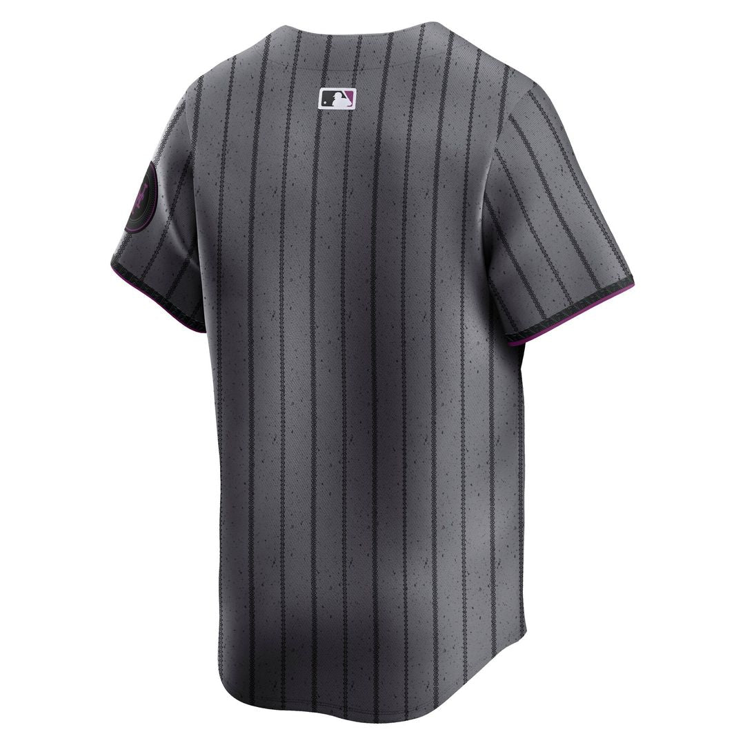 New York Mets City Connect Limited Jersey — Gray