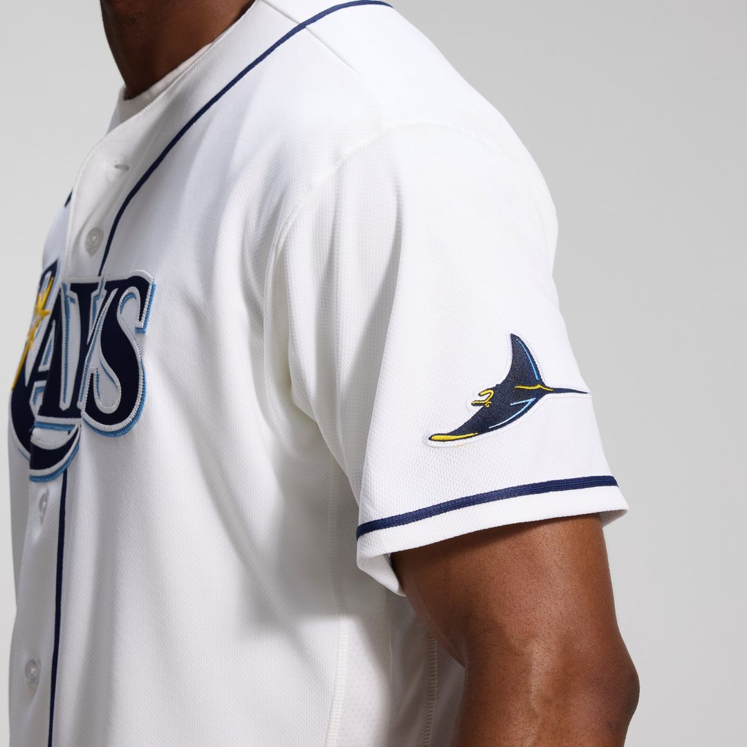 Tampa Bay Rays Home Authentic Jersey — White