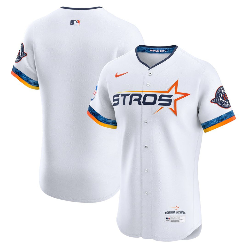 Houston Astros 2025 City Connect Elite Jersey — White