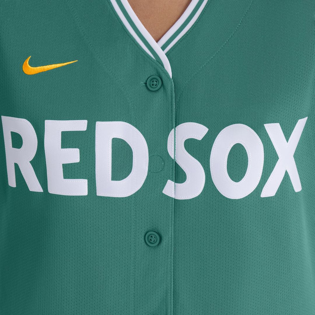 Boston Red Sox Women's 2025 City Connect Limited Jersey — Green