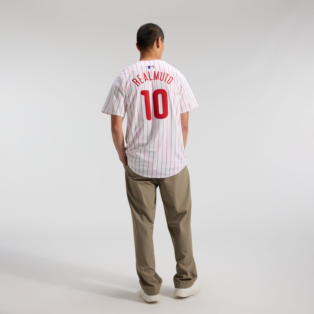 Philadelphia Phillies J.T. Realmuto Home Limited Jersey — White
