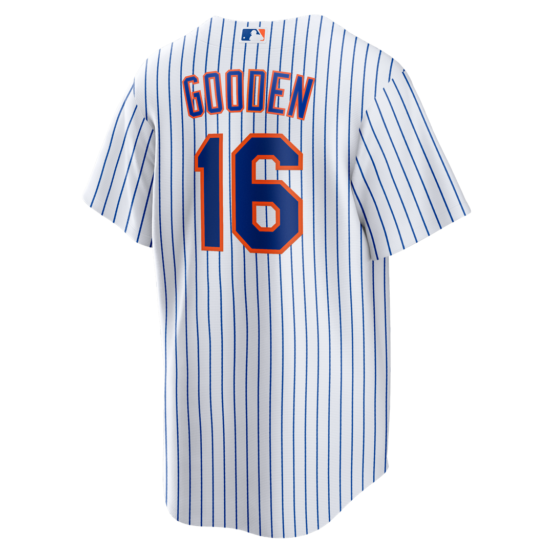 New York Mets Dwight Gooden Home Retired Replica Jersey — White