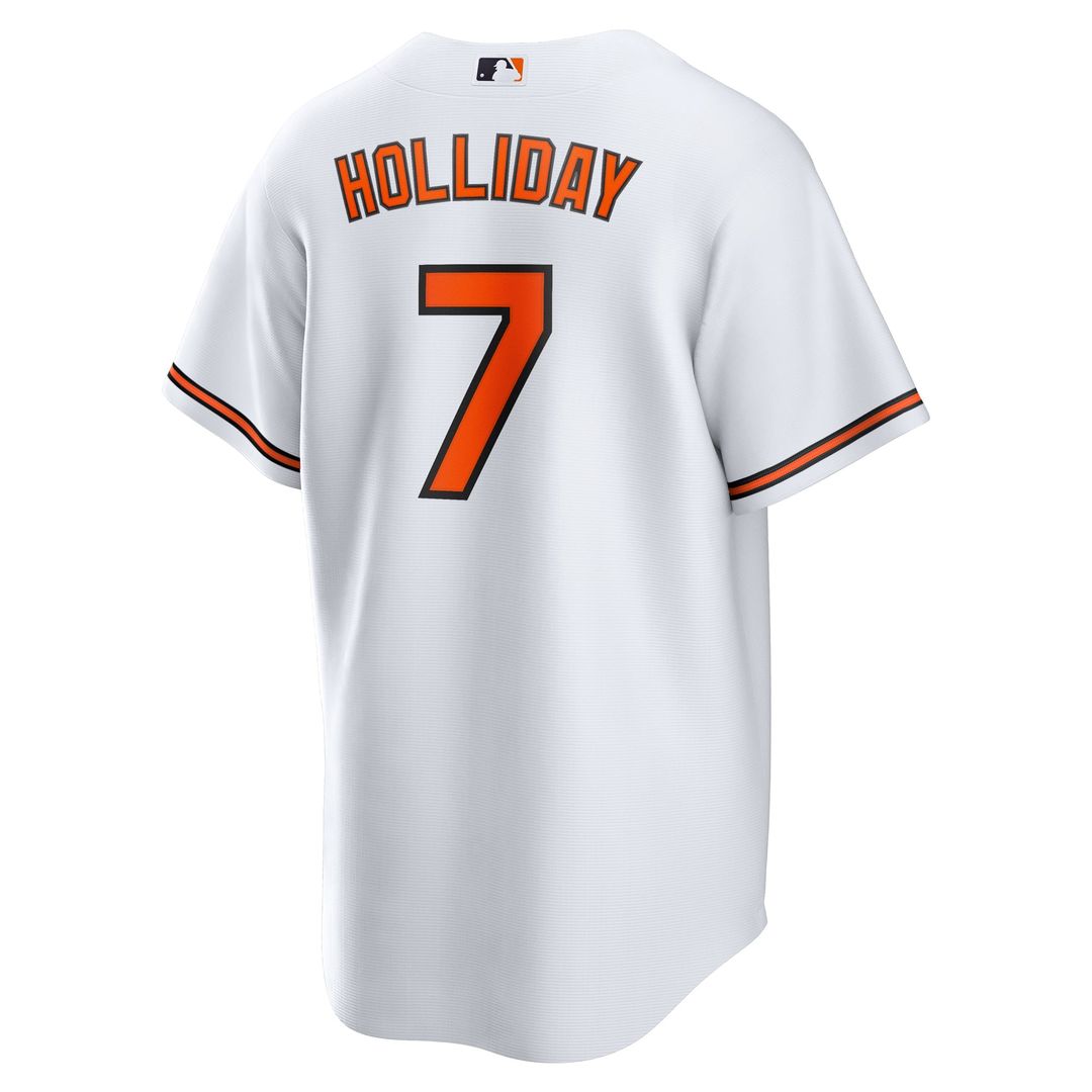 Baltimore Orioles Jackson Holliday Home Replica Jersey — White