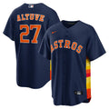 Houston Astros Jose Altuve Alternate 2 Replica Jersey — Navy