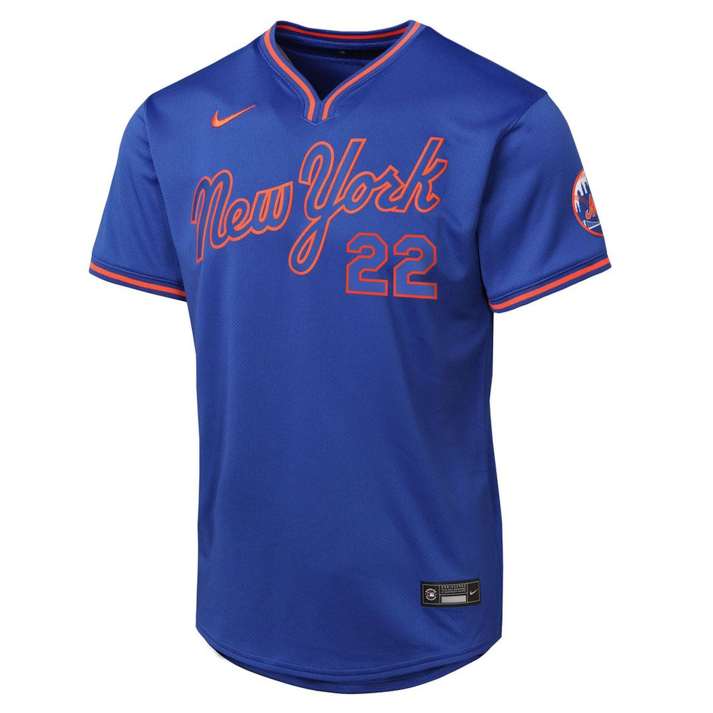 New York Mets Juan Soto Youth Home Limited Jersey — White