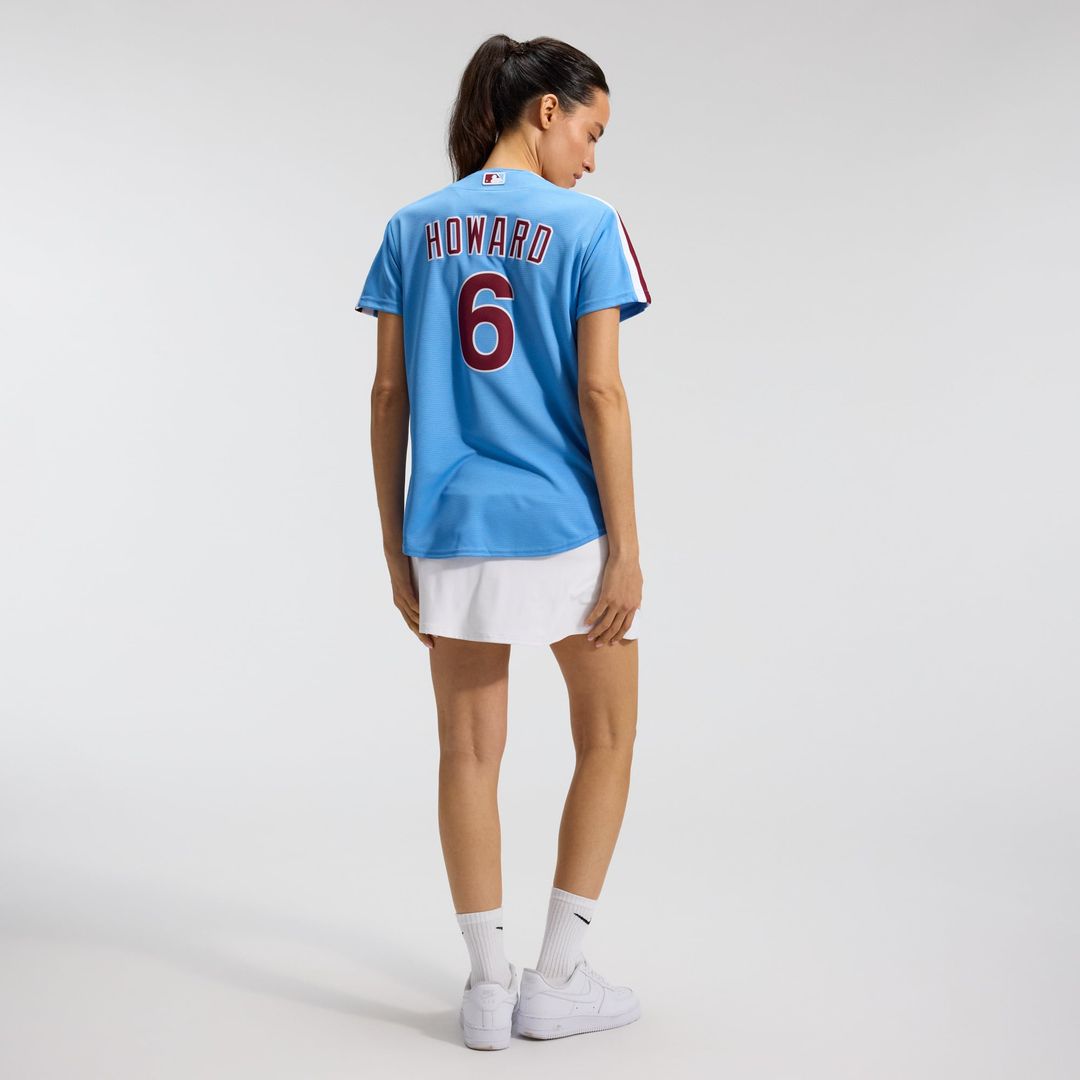 Philadelphia Phillies Ryan Howard Women's Replica Jersey — Light Blue