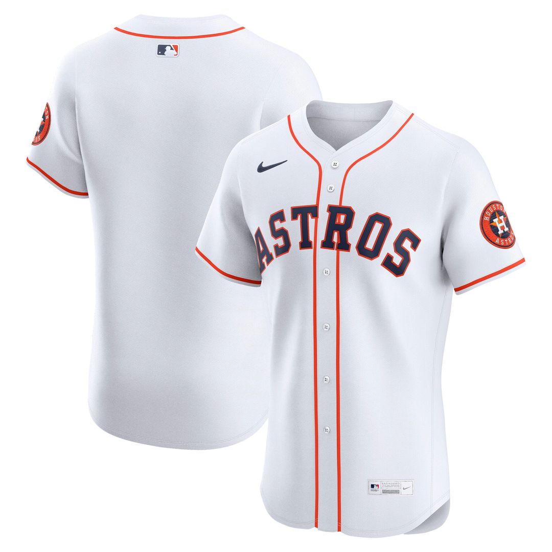 Houston Astros Home Elite Jersey — White