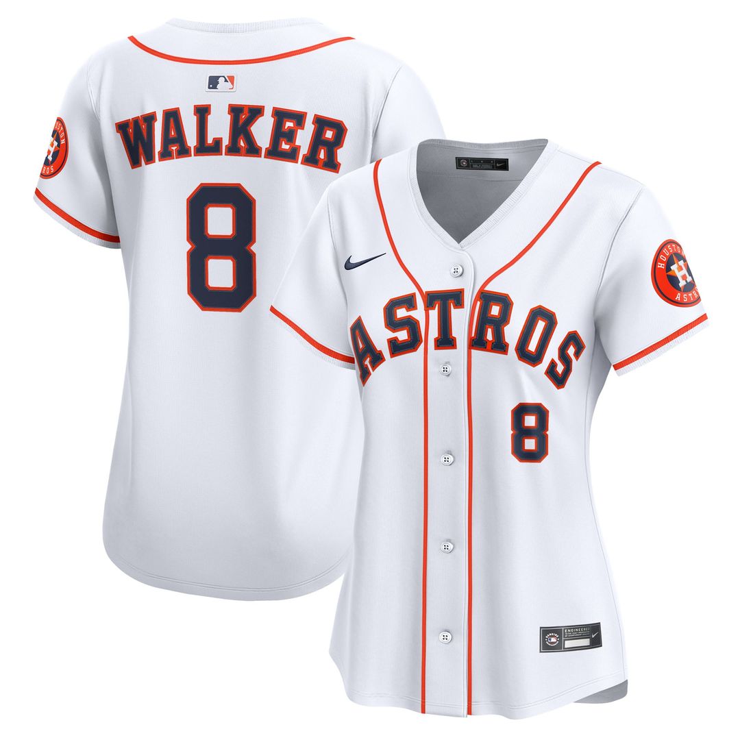 Houston Astros Christian Walker Women's Home Limited Jersey — White