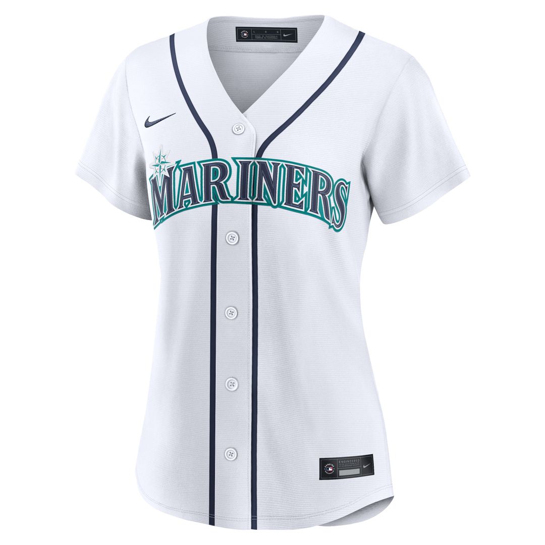 Seattle Mariners Luke Raley Women's Home Replica Jersey — White