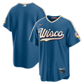 Milwaukee Brewers 2026 City Connect Stadium Jersey — Mineral Blue