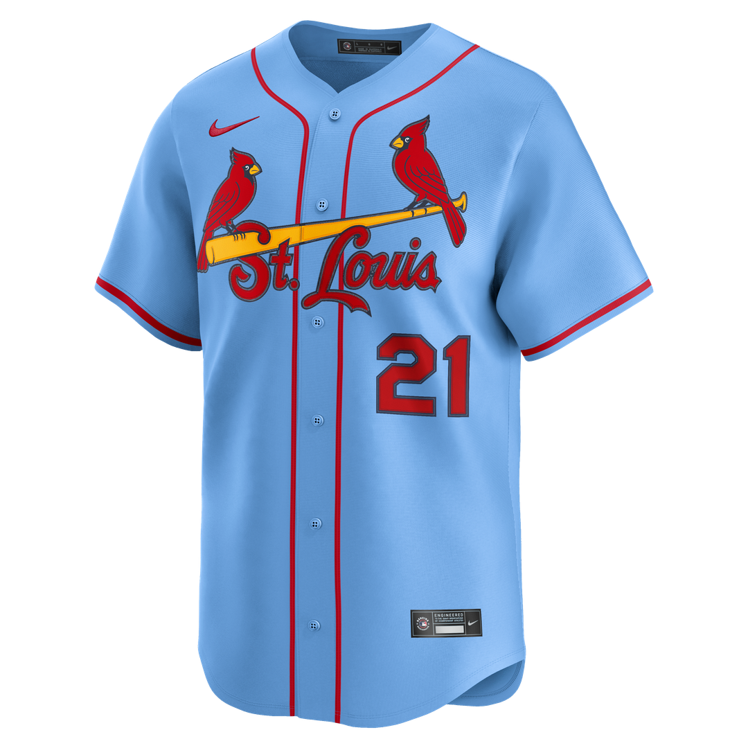 St. Louis Cardinals Lars Nootbaar Alternate Limited Jersey — Light Blue