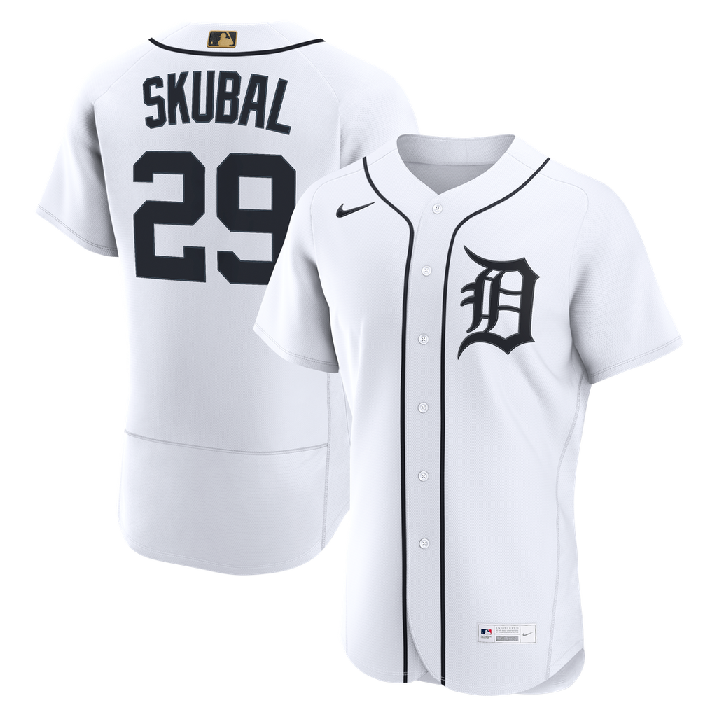 Detroit Tigers Tarik Skubal MLB Awards Authentic Jersey — White