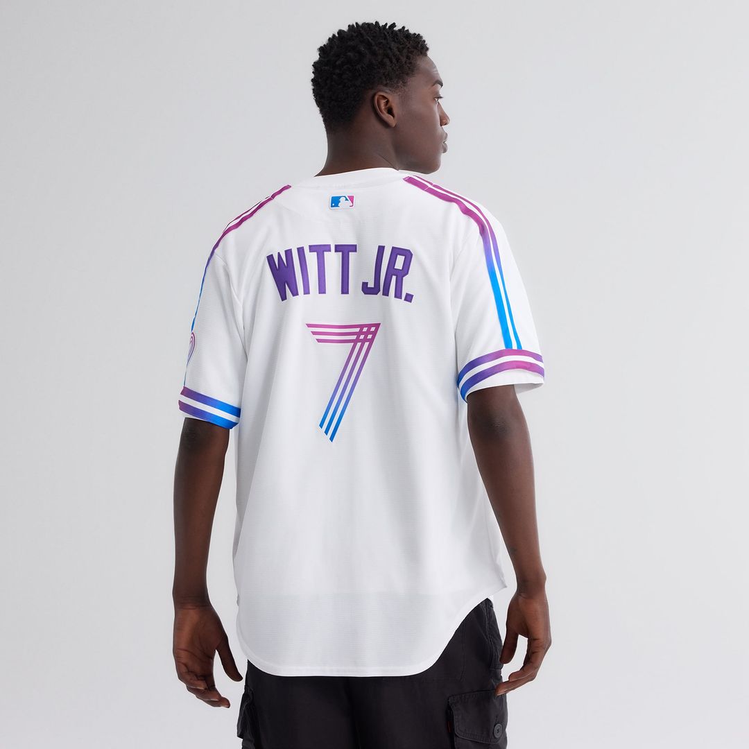 Kansas City Royals Bobby Witt Jr. 2026 City Connect Stadium Jersey — White