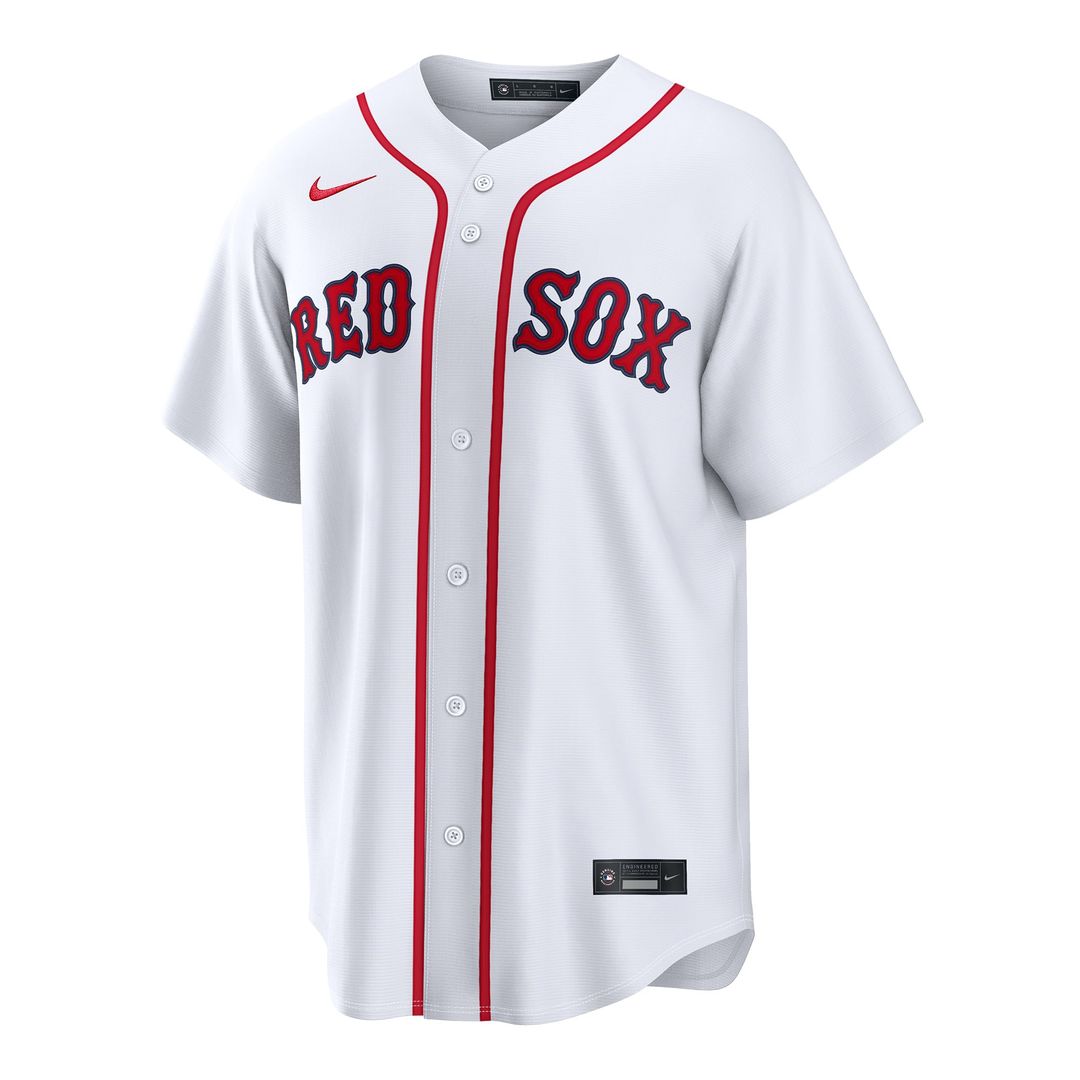 Boston Red Sox Jovani Moran Home Replica Jersey — White