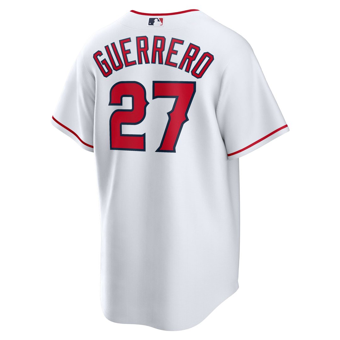 Los Angeles Angels Vladimir Guerrero Home Retired Replica Jersey — White