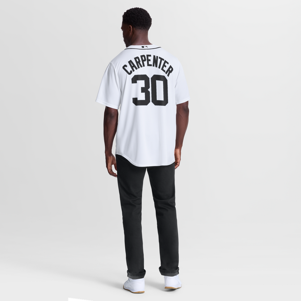 Detroit Tigers Kerry Carpenter Home Replica Jersey — White
